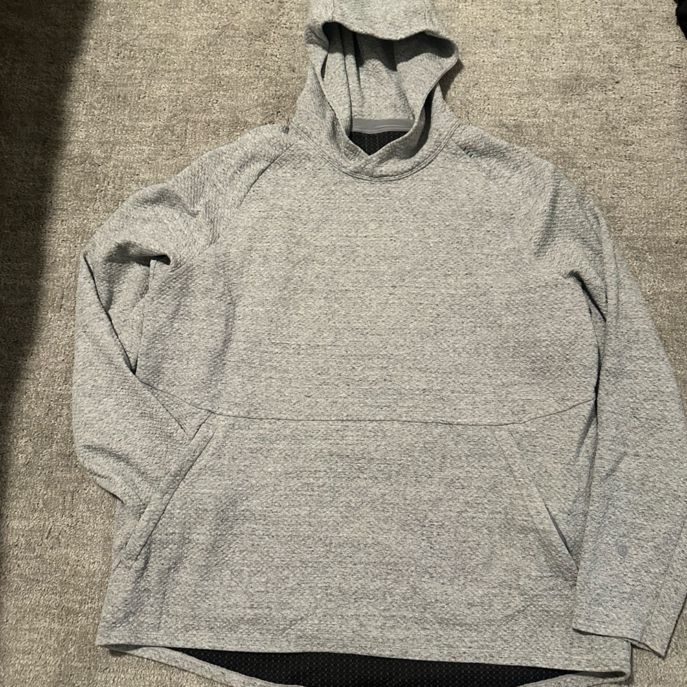 Lululemon Athletica Gray Hooded Jacket